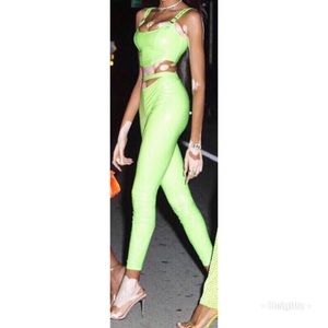 Oh Polly HIGH WAISTED CUT OUT TROUSERS and Top